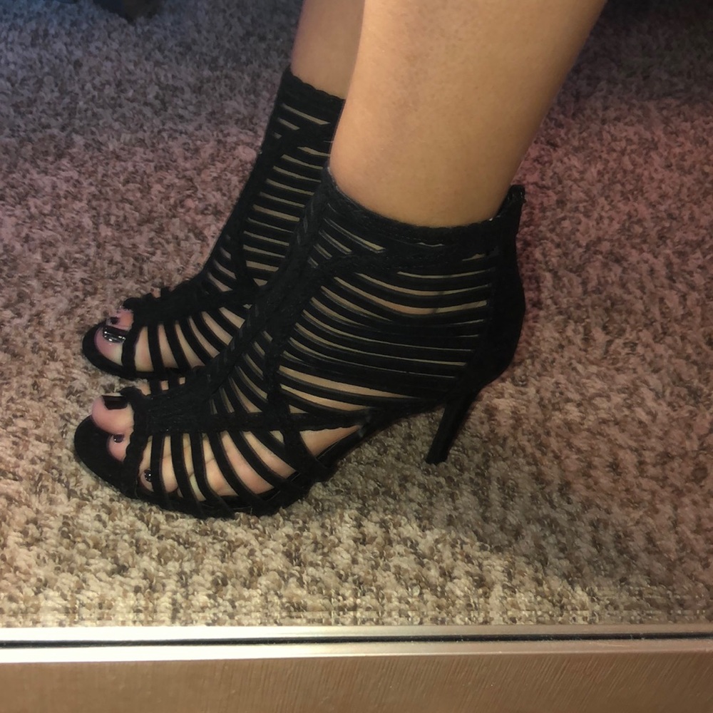 Black heels